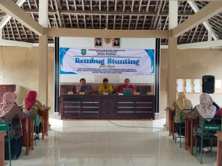 REMBUG STUNTING DALAM RANGKA PENYUSUNAN RKPDes 2025